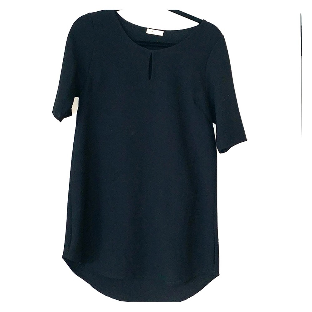 Black tee shirt dress